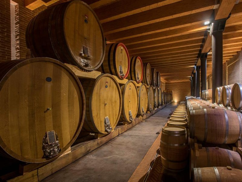 Wijnkelder Piemonte Einaudi estate Italie
