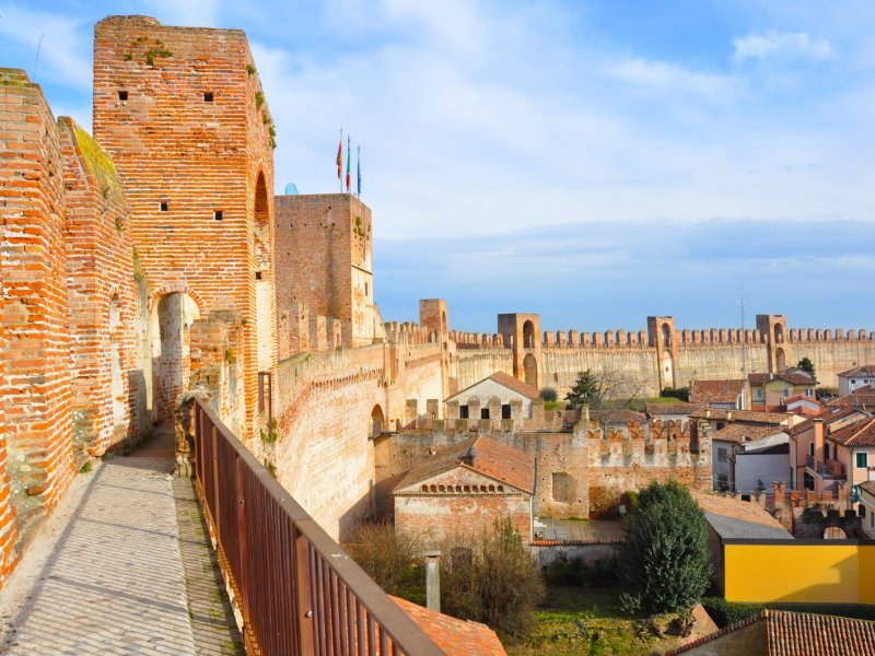 Middeleeuws Citadella Italie