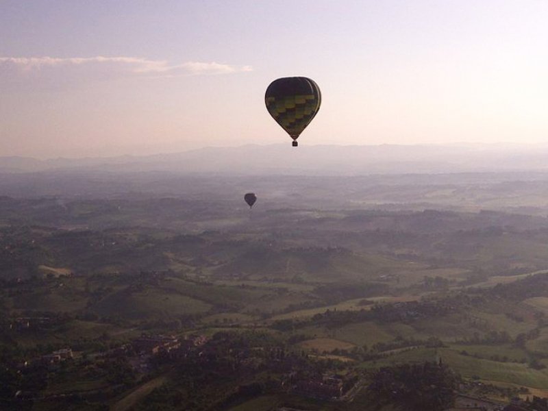 Italie: ballonvaart