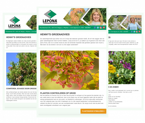 Nieuwsbrief Henny's Tuintips Nieuwsbrief Henny's Tuintips