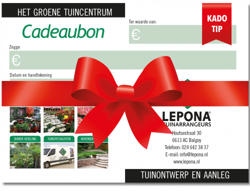 Cadeaubon tuincentrum Wijchen - kadotip Lepona cadeaubon-van-tuincentrum-wijchen