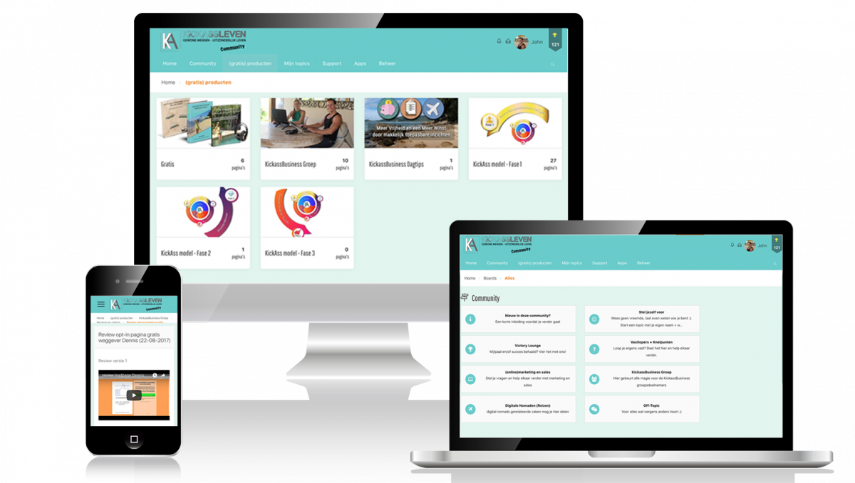 Alle onder een dak in de Kickassleven.nl Universiteit Alle onder een dak in de Kickassleven.nl Universiteit