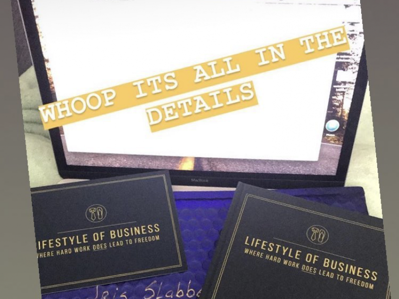 Iris foto met LSOB Action Planner Action Planner Lifestyle Of Business_Iris