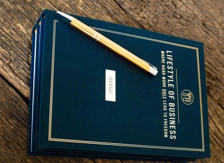 Journal Lifestyle Of Business bestellen Dicht boek met balpen