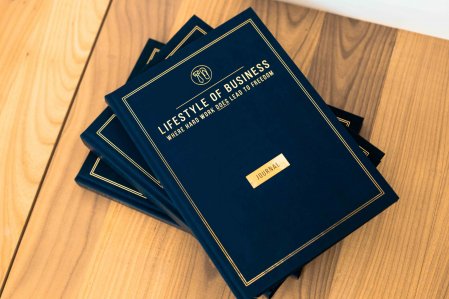 LSOB Business Journal stapel Vrij gebruik van business journal