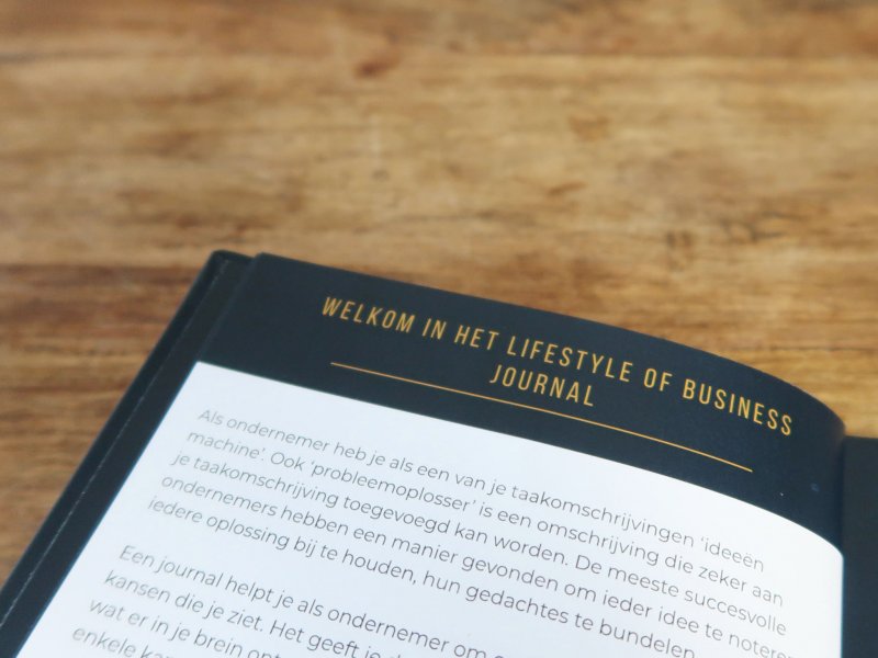 Welkom in het Lifestyle of Business journal