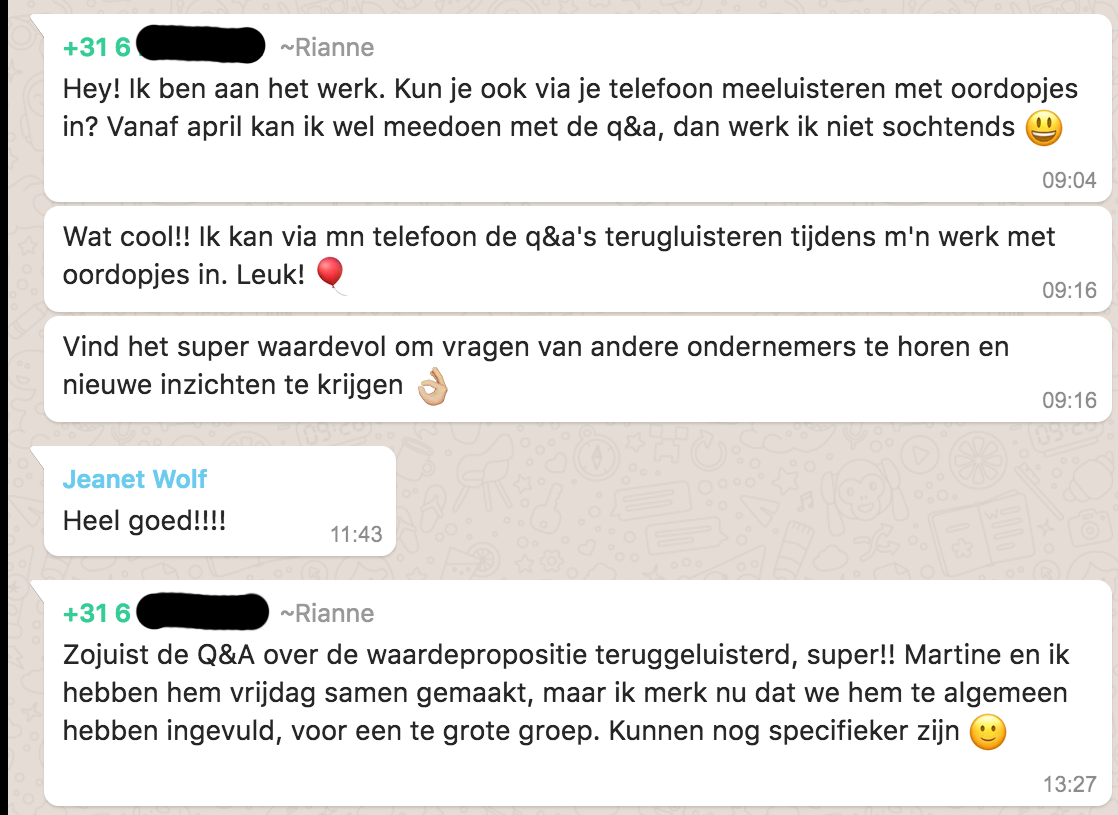 Positieve reactie Rianne_lsob.nl Universiteit Positieve reactie Rianne_lsob.nl Universiteit