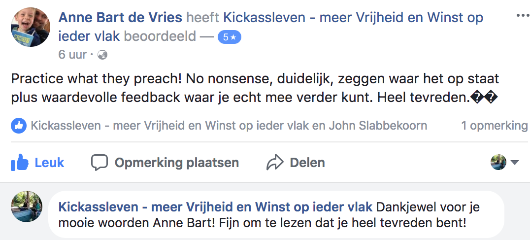Positieve reactie Anne Bart_lsob.nl Universiteit