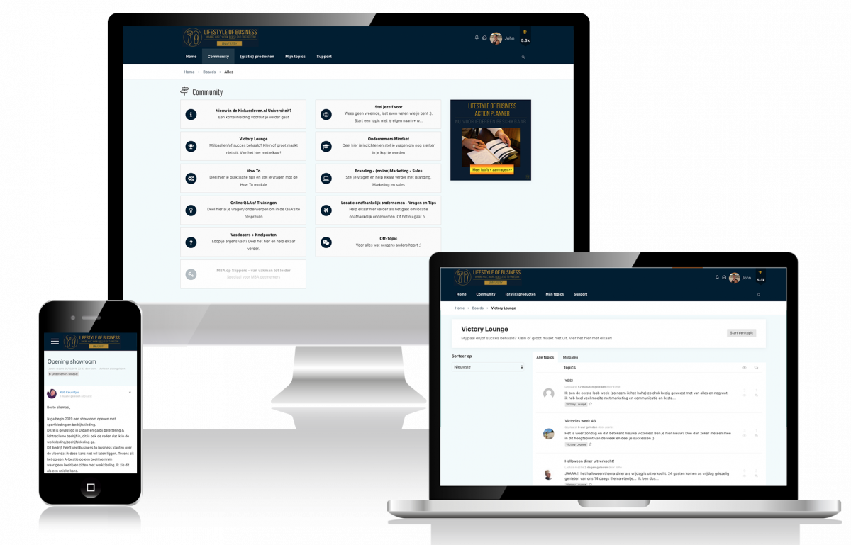 community MBA op Slippers_programma_community