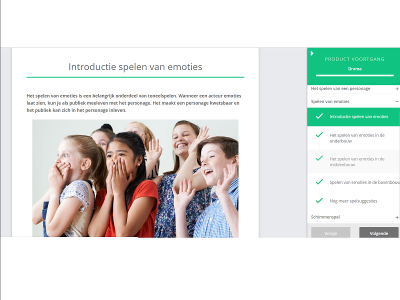 Dramales geven - voorbeeld 1 Dramales geven - voorbeeld 1