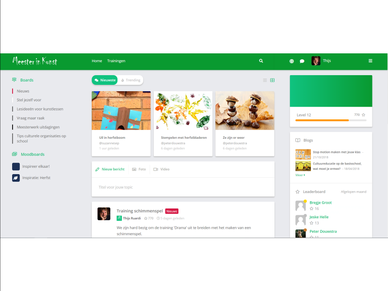 Dramales geven - community Dramales geven - community