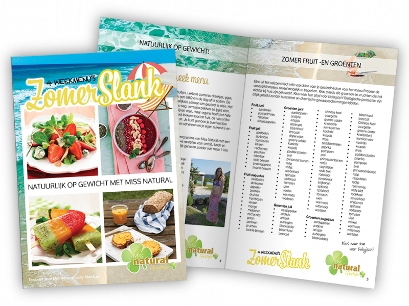 Zomer Slank Weekmenu's zomer-slank-weekmenus