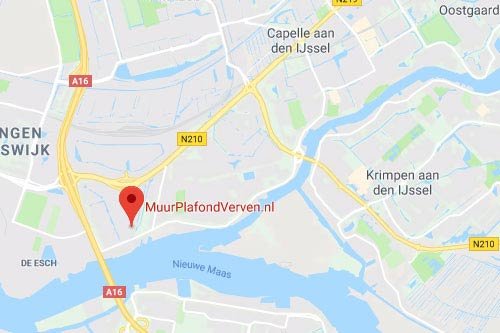 Spackspuit bedrijf MuurPlafondVerven.nl Google Capelle aan den IJssel Google maps