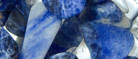 VitaJuwel ViA fles 'Balance' VitaJuwel ViA fles 'Balance' met Sodaliet, Bergkristal