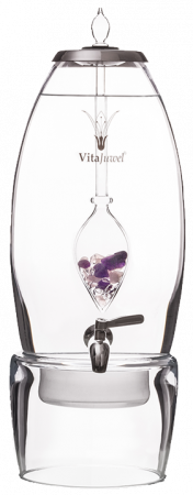 VitaJuwel 7 liter Grande Karaf met Phiol voor Edelwater VitaJuwel 7 liter Grande Karaf met Phiol voor Edelwater