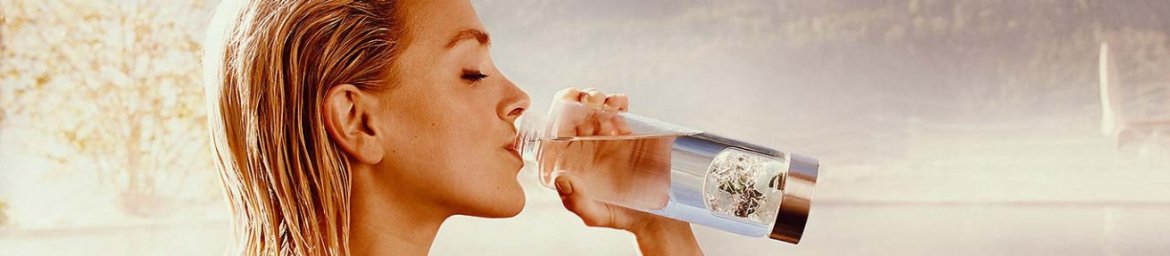 VitaJuwel ViA fles voor Edel drinkwater
