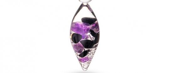 VitaJuwel Phiol 'Guardian' VitaJuwel Phiol 'Guardian' met Zwarte Toermalijn, Amethist, Bergkristal