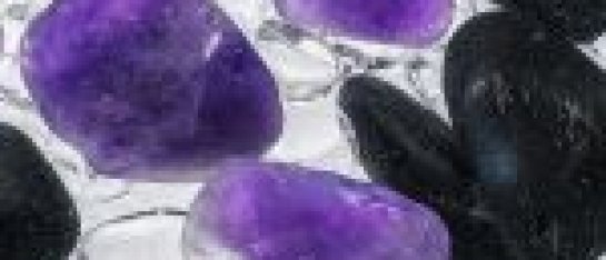 VitaJuwel ViA fles 'Guardian' VitaJuwel ViA fles 'Guardian' met Zwarte Toermalijn, Amethist, Bergkristal