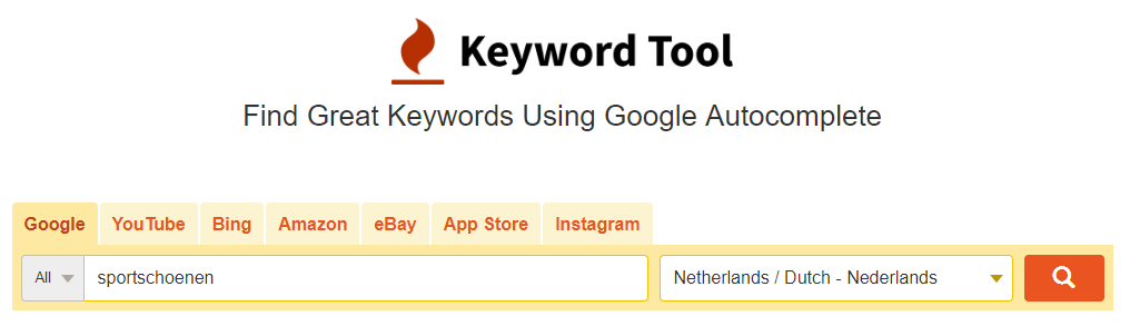 Keyword tool