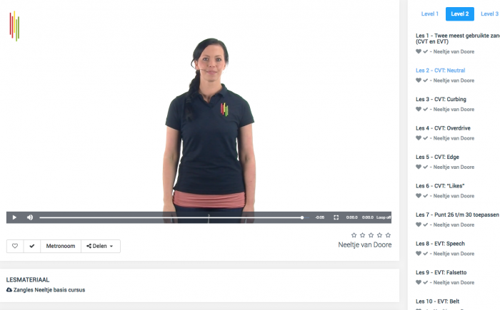 Zanglessen overzicht Duidelijke zanglessen pagina