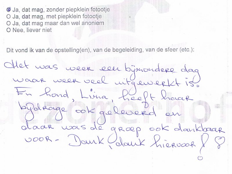 Opstellingen Ervaringen Opstellingen Ervaringen