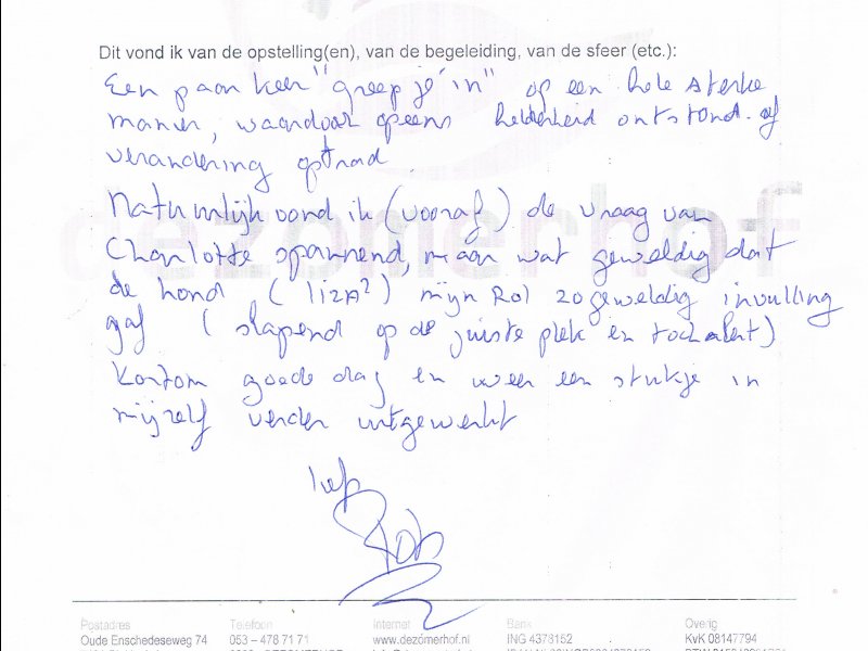 Opstellingen Ervaringen Opstellingen Ervaringen