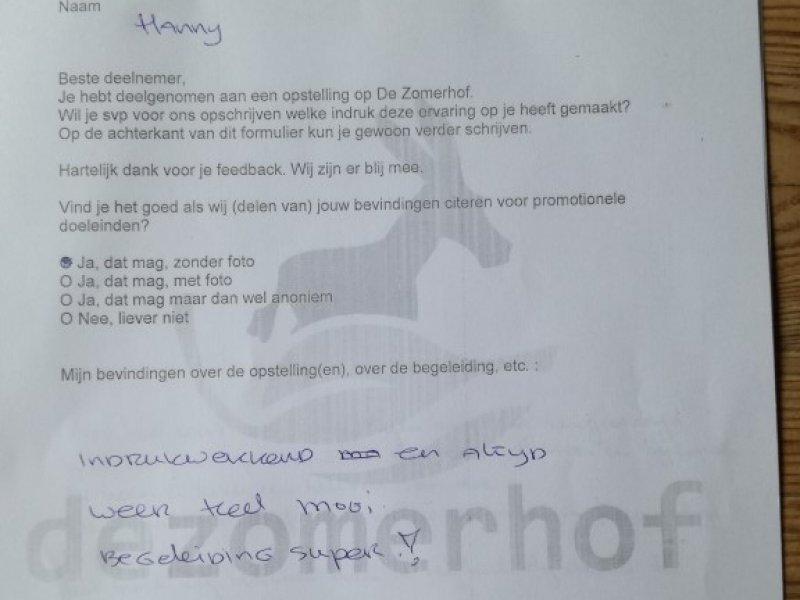 Opstellingen Ervaringen Opstellingen Ervaringen