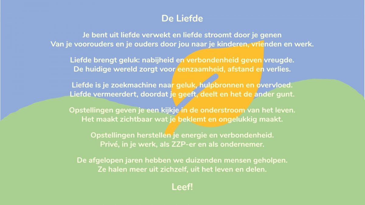 Visie en Missie van Opstellen.com Visie en Missie van Opstellen.com