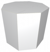 Acht kantig met rozetsluiting acht-kantig-met-rozetsluiting