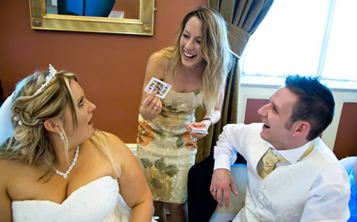 superleuke reacties van jouw gasten van een goochelact op jullie bruiloft