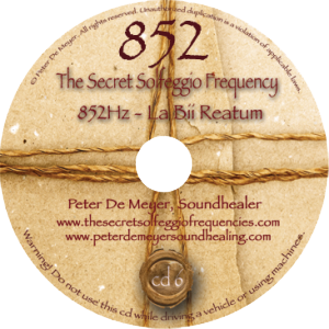 The secret solfeggio frequency 852Hz
