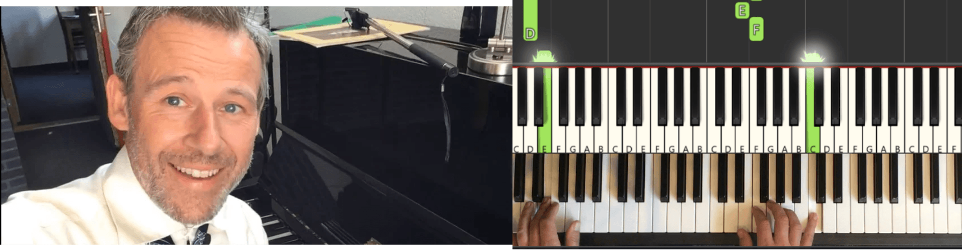 online pianoles van Rene Online pianoles