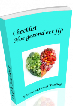 gratis checklist gezonde voeding