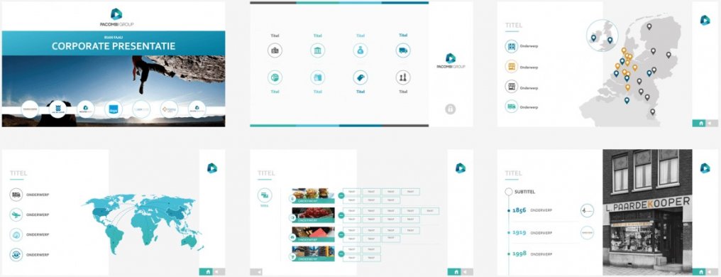 Bedrijfspresentatie Pacombi Group - PPT Solutions Bedrijfspresentatie Pacombi Group - PPT Solutions