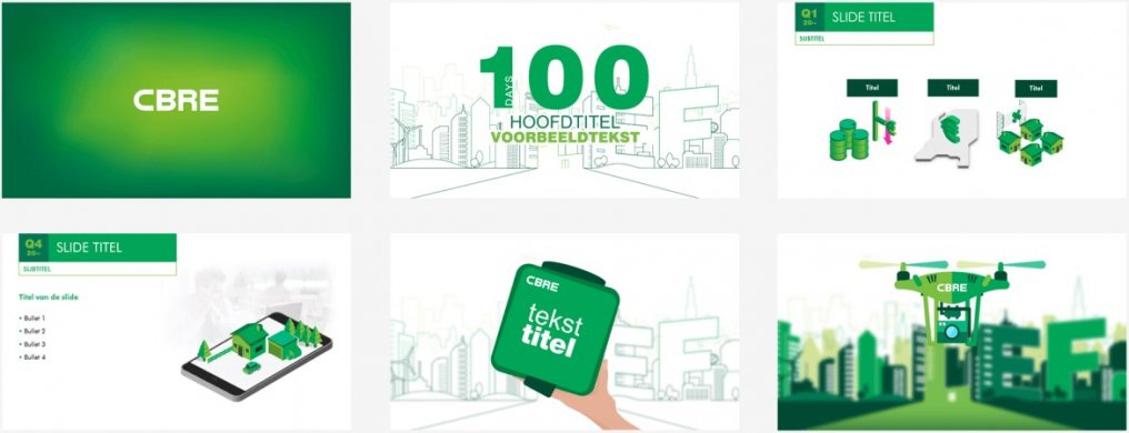 Eventpresentatie CBRE - PPT Solutions