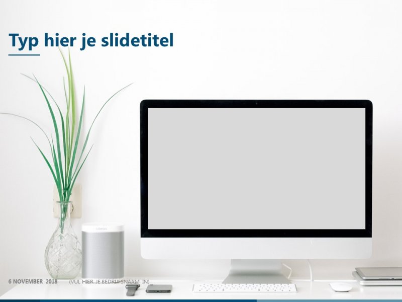 Mockup - PowerPoint slide-bibliotheek Mockup - PowerPoint slide-bibliotheek