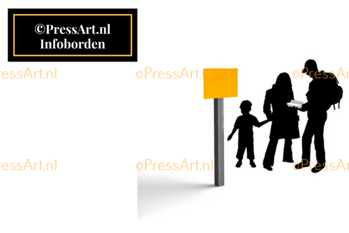 stevig infobord voor in de stad stevig infobord voor in de stad