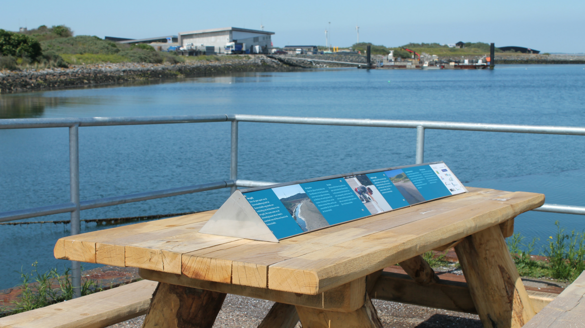 picknicktafel infobord informatiepaneel