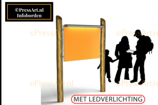 Infobord met led