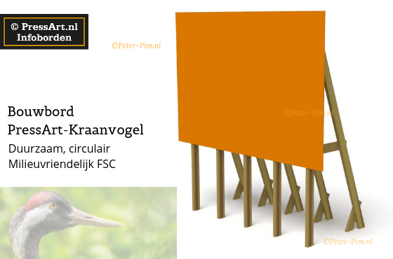 Bouwbord Maken maar dan milieuvriendelijk  Bouwbord Maken maar dan milieuvriendelijk