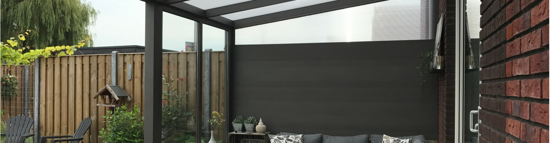 aluminium zijwanden bieden privacy en bescherming onderhoudsvriendelijke zijwand van aluminium rabatdelen