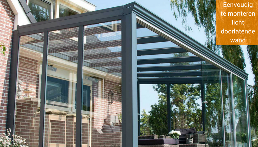 aluminium doe het zelf wand met glas of polycarbonaat meest eenvoudige doe het zelf wand met glas of polycarbonaat