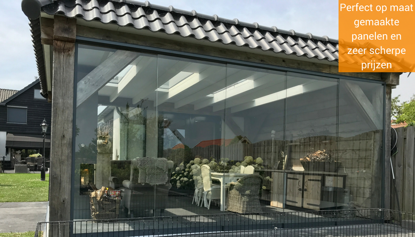 Een Doe-Het-Zelf glazen schuifwand is eenvoudig te monteren Eenvoudig te monteren Doe-Het-Zelf glazen schuifwand