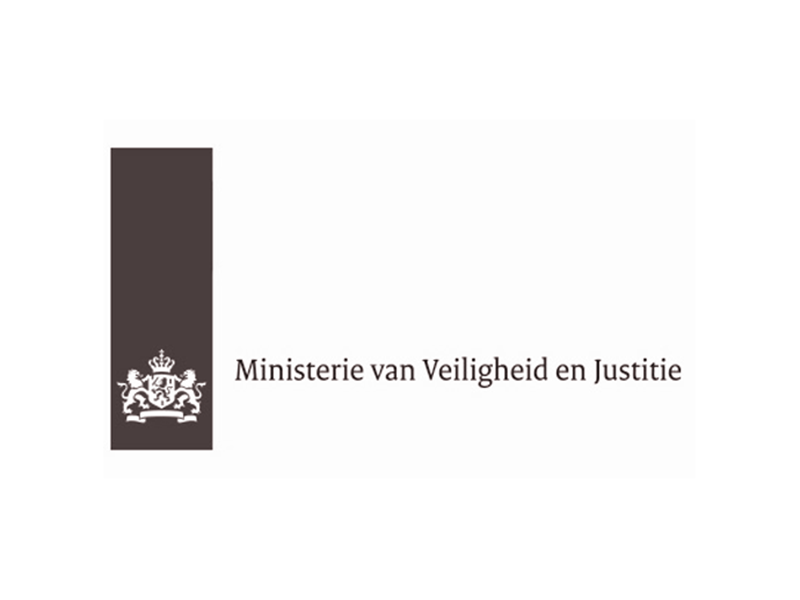 Ministerie van Veiligheid en Justitie logo