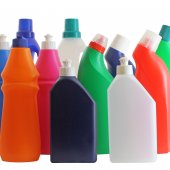 Flessen voor schoonmaakmiddelen
