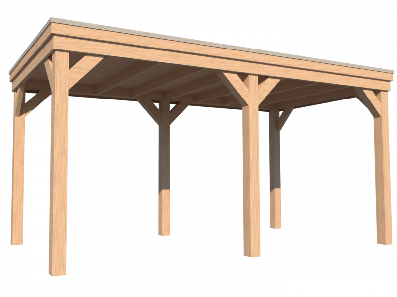 Overkapping vrijstaand modern Overkapping vrijstaand modern