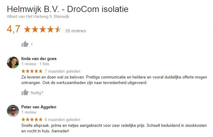 Spouwmuurisolatie ervaringen Spouwmuurisolatie ervaringen