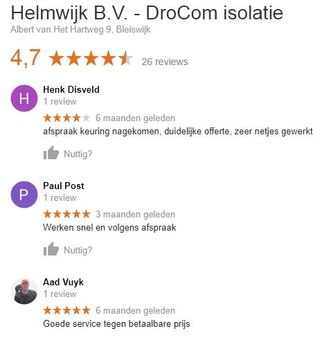 Spouwmuurisolatie ervaringen Spouwmuurisolatie ervaringen