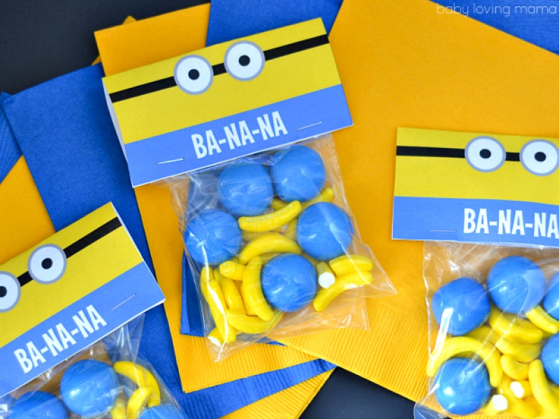 Minions-traktatie Minions feestje traktatie