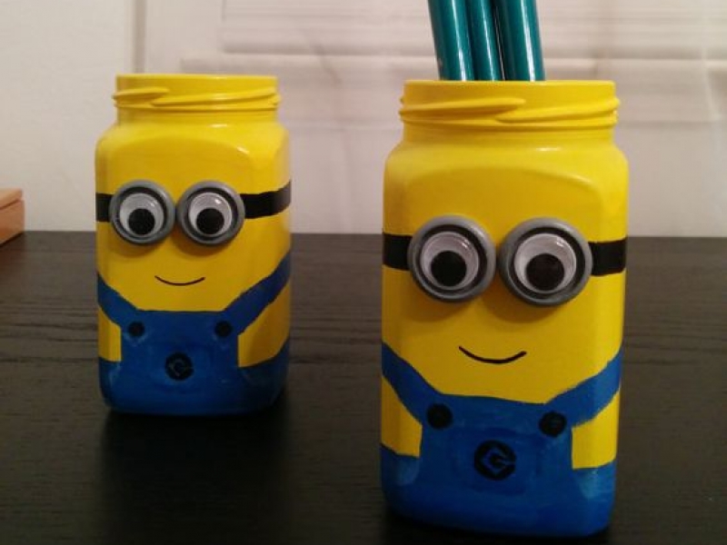 knutselen-Minions-feestje Knutselen op je Minions feestje